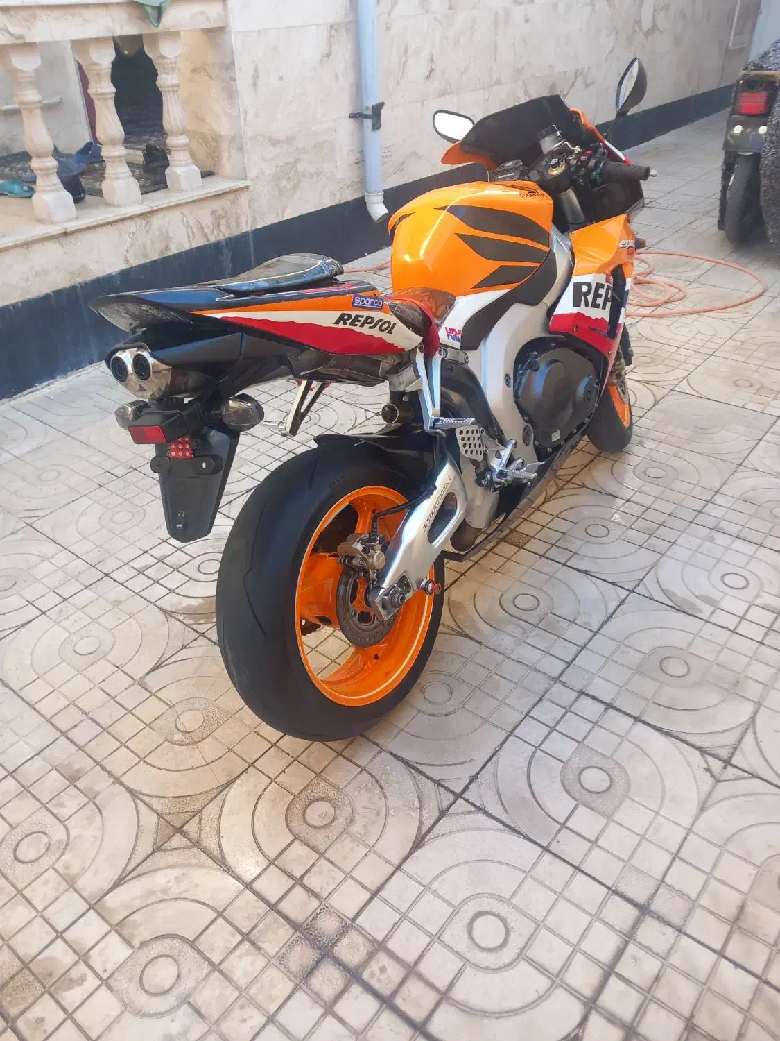 رپسول تنه نقره ای|موتورسیکلت|ابهر, |دیوار