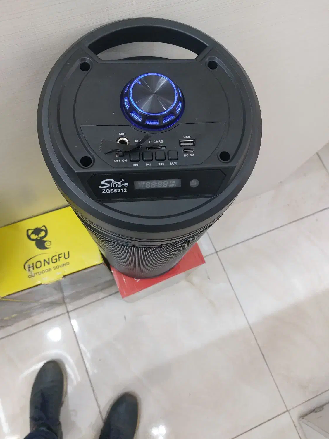 اسپیکر بزرگ شارژی با باطری قوی ۳۰۰۰ میلی امپر|سیستم صوتی خانگی|رشت, دیلمان|دیوار