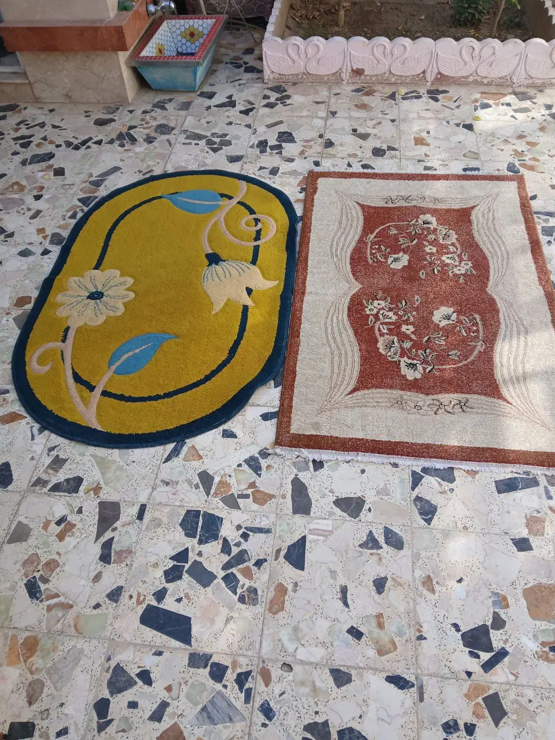 فروش دو عدد قالیچه|فرش|خمینیشهر, |دیوار