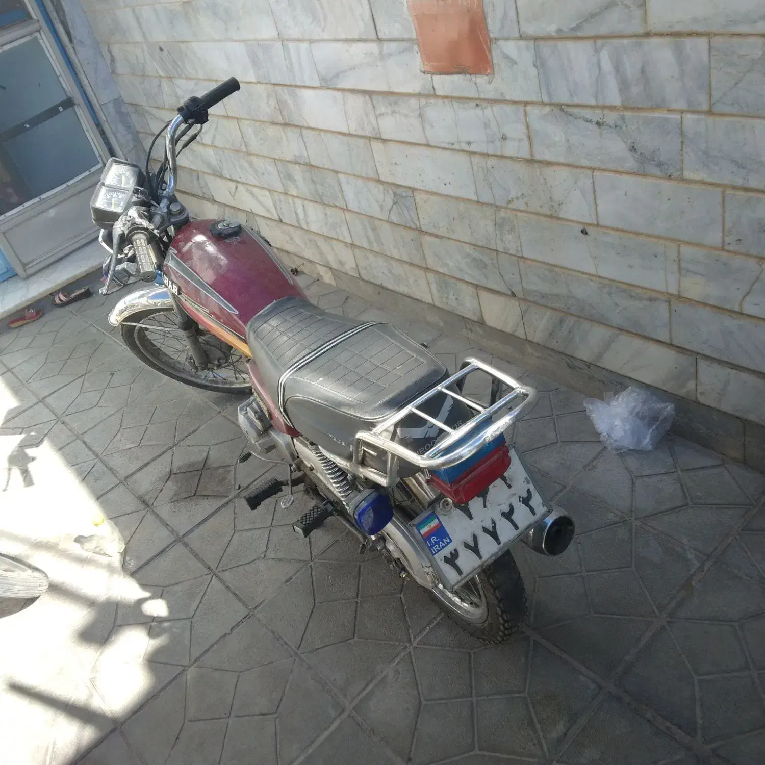 موتور مدل ۸۲ مدارک کامل پلاک ملی تازه گذاشتم|موتورسیکلت|بیرجند, |دیوار