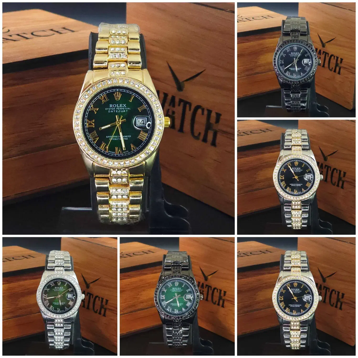 ساعت مچی زنانه رولکس Rolex کلاسیک با نمایشگر تاریخ|ساعت|اهواز, نادری|دیوار