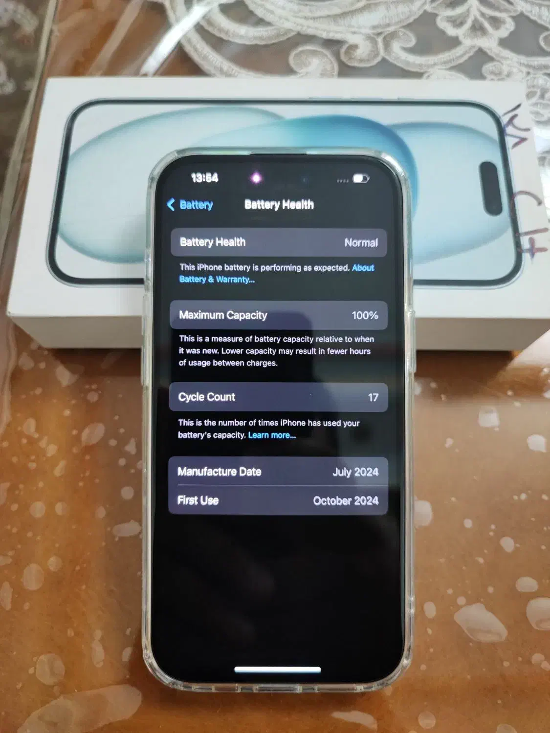 اپل iPhone 15 با حافظهٔ ۱۲۸ گیگابایت|موبایل|تهران, والفجر (افسریه)|دیوار
