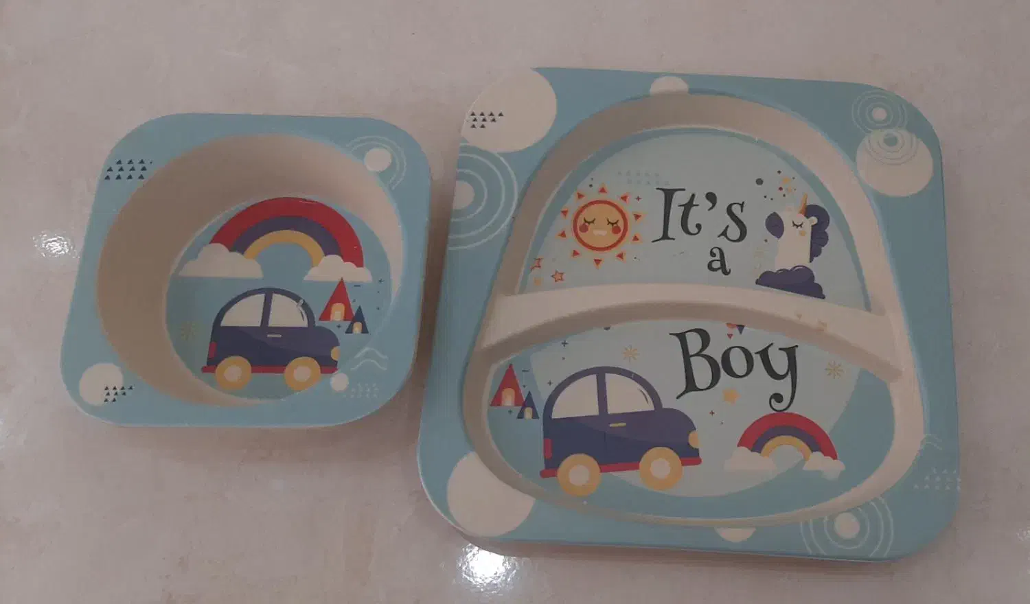 ظرف غذای کودک نشکن|اسباب و اثاث بچه|شیروان (خراسان), |دیوار