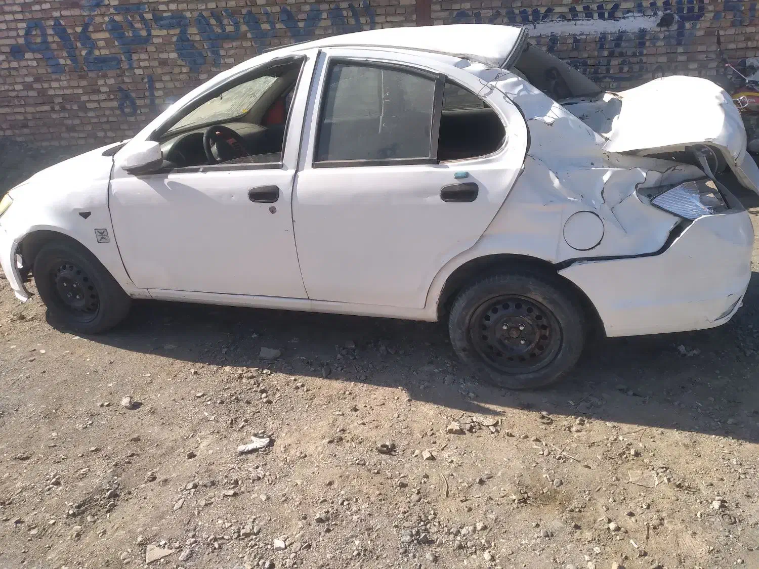 ساینا تصادفی مدل ۹۸|خودرو سواری و وانت|خوی, |دیوار