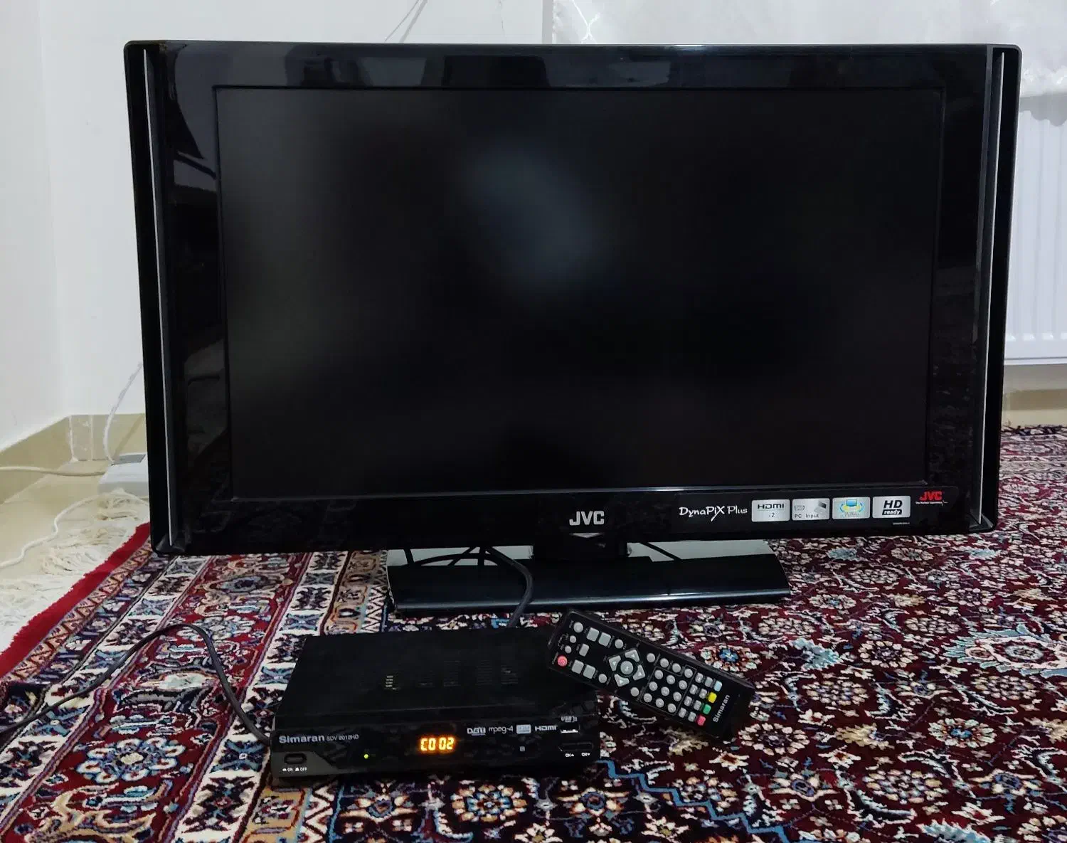 تلویزیون جی وی سی ۳۲ اینچ ال سی دی|تلویزیون و پروژکتور|هشتگرد, شهرک ریحانه|دیوار