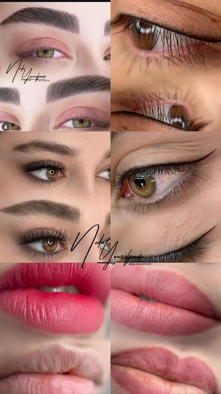 تعدادی مدل برای ابرو و شید لب می‌خوام|خدمات آرایشگری و زیبایی|بابل, |دیوار