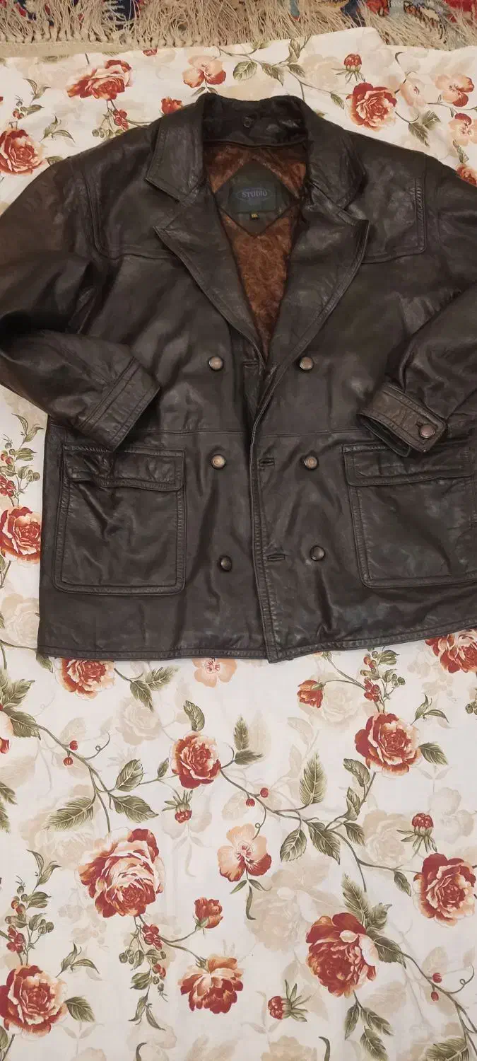 کتهای چرم طبیعی و آور وارداتی|لباس|شیراز, ارم|دیوار