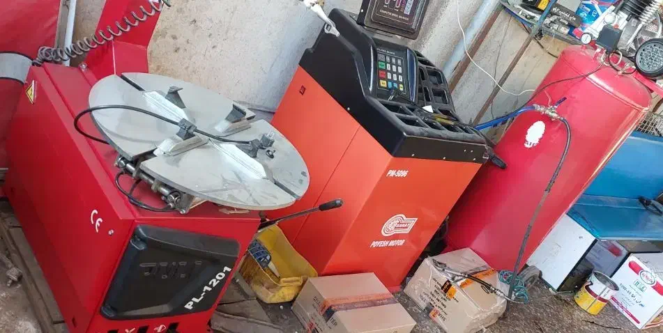 وسایل پنچر گیری لاستیک درار . کمپرس باد|ماشینآلات صنعتی|یاسوج, |دیوار