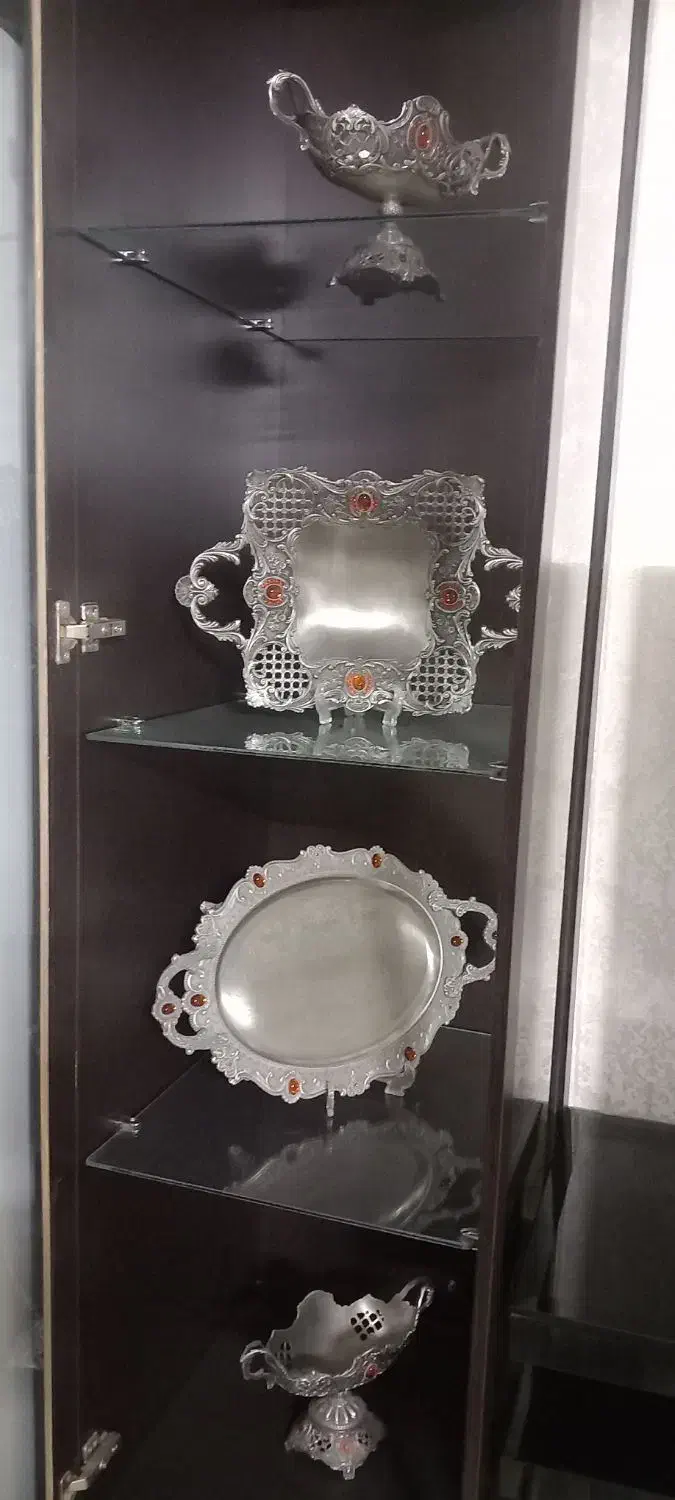 سینی و کشکول و میوه خوری پیوتر|ظروف سرو و پذیرایی|قم, پردیسان|دیوار