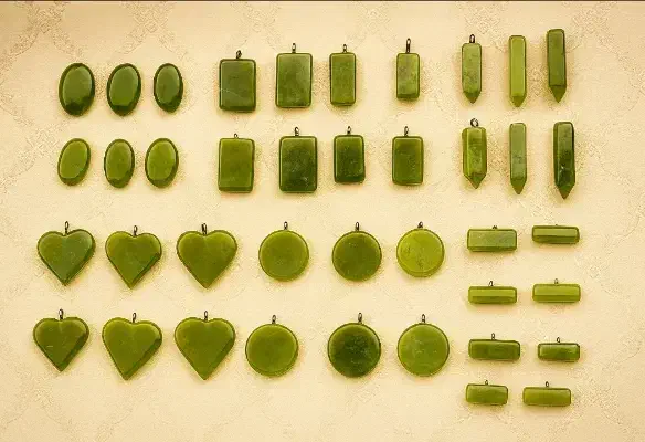 یشم افغان یا زهر مهره زیتونی|جواهرات|قم, لبچال|دیوار