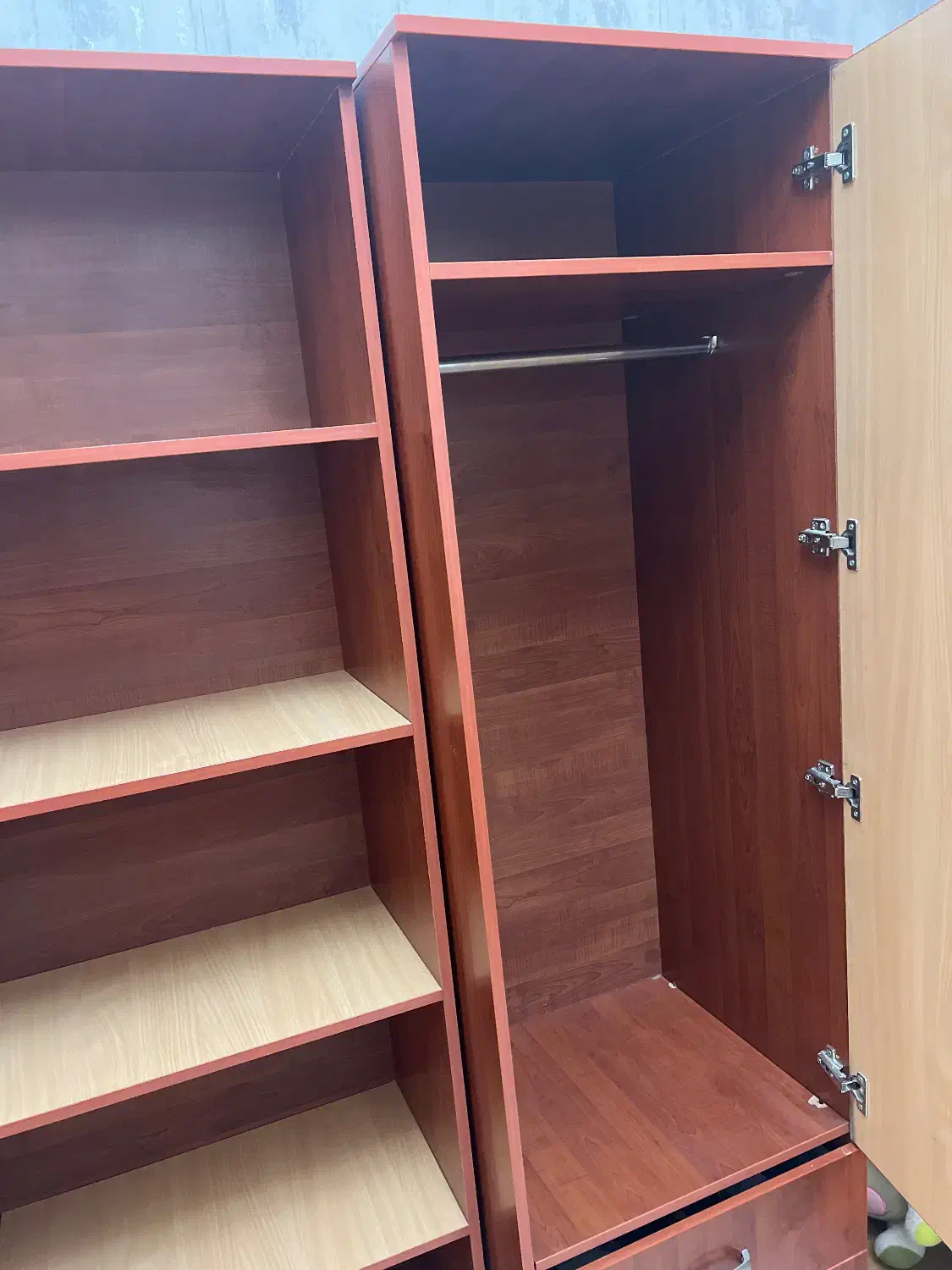 کمد چوبی|جاکفشی، کمد، دراور|تاکستان, |دیوار