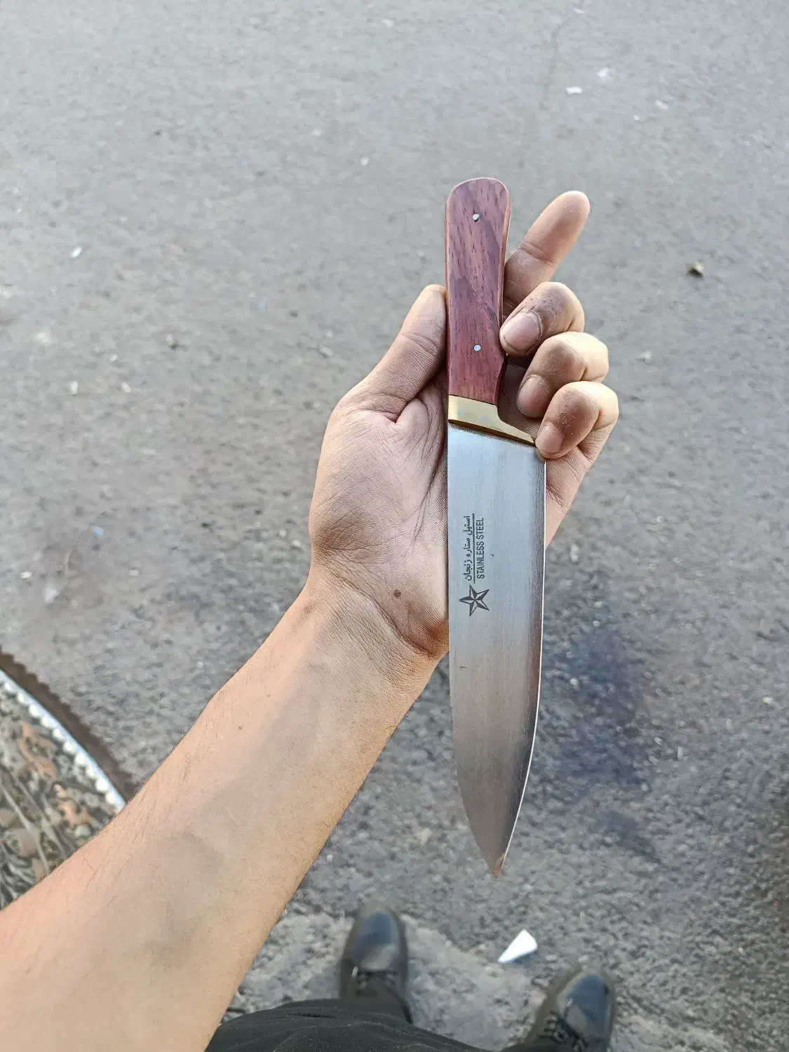 چاقو آشپزخانه ستاره|ظروف پخت‌وپز|خرمدره, |دیوار