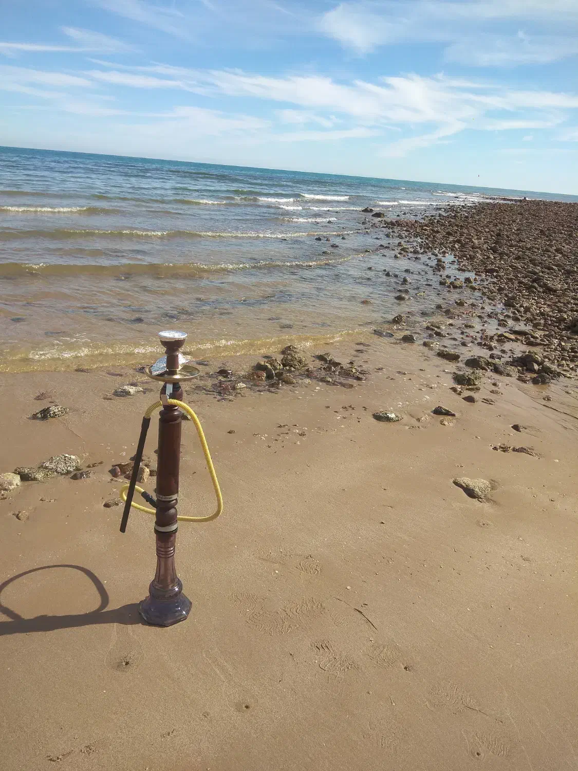 قلیان تنه چوب سرخ اصل از گرگان|کلکسیون و سرگرمی|مشهد, کوثر|دیوار