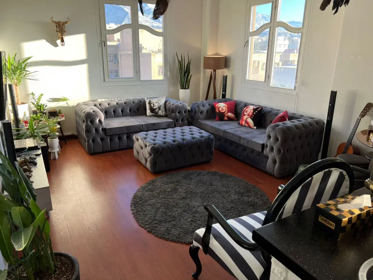 ۷۵متر/۱خواب/غرق نور/ویو ابدی/بازسازی شده