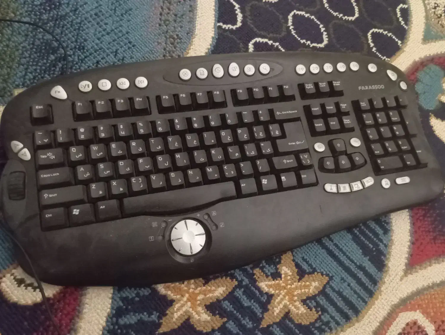 مانیتور سامسونگ hd بعلاوه موس و کیبورد|قطعات و لوازم جانبی رایانه|پرند, فاز ۶|دیوار