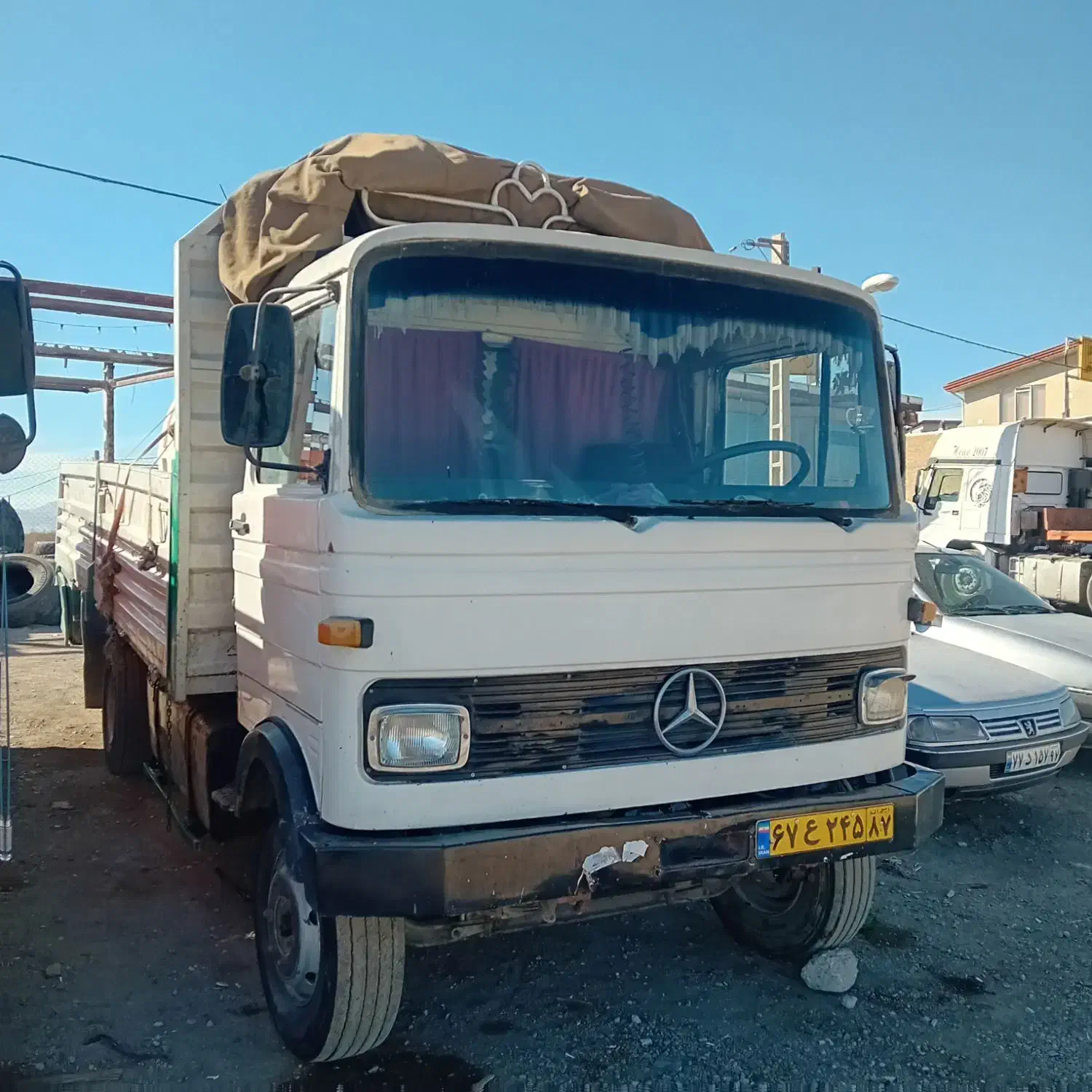 خاور ۸۰۸مدل ۶۱|خودرو سنگین|خرمدره, |دیوار