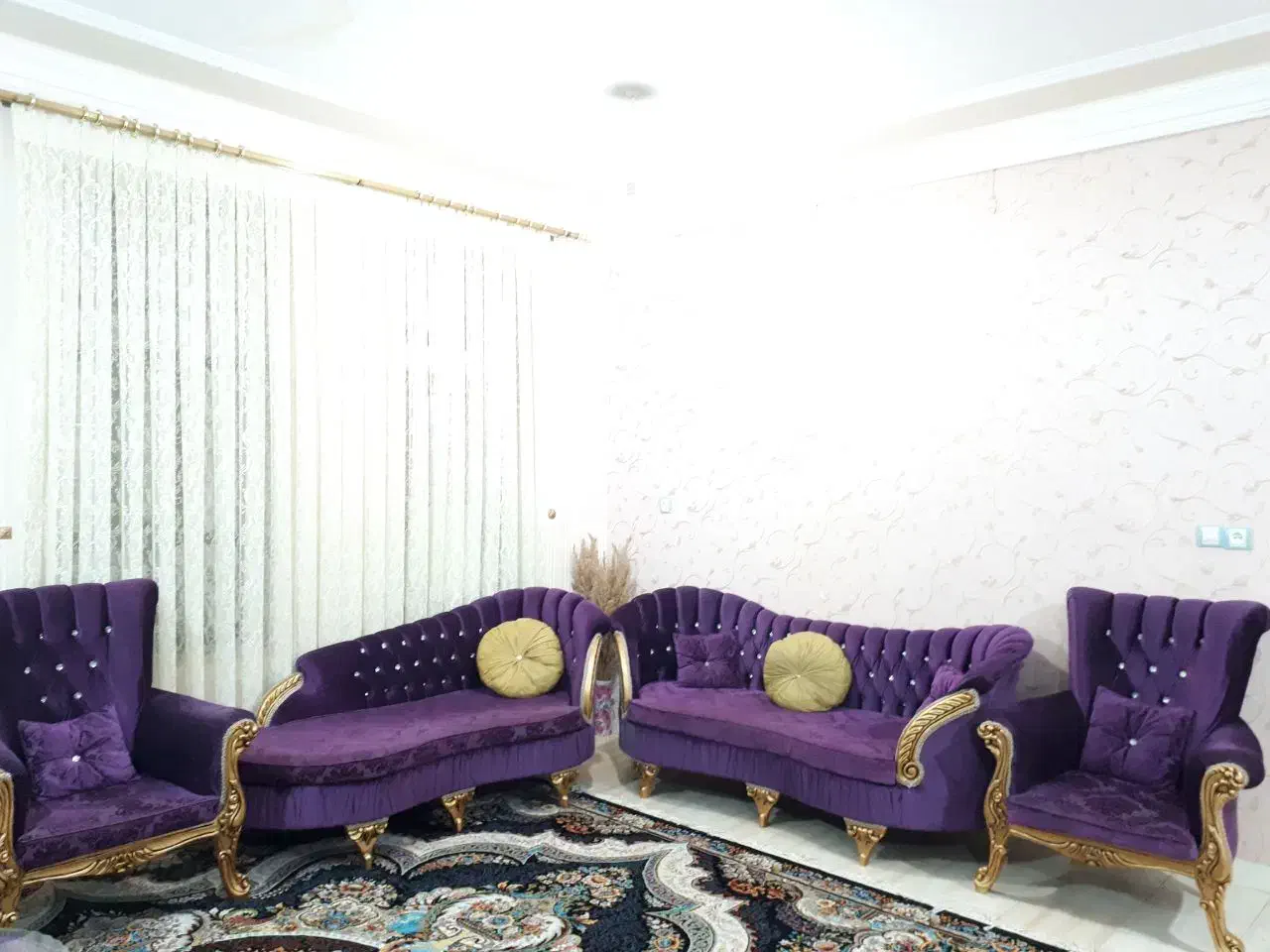 مبلمان کلاسیک، نیمه سلطنتی|مبلمان خانگی و میز عسلی|بدره, |دیوار
