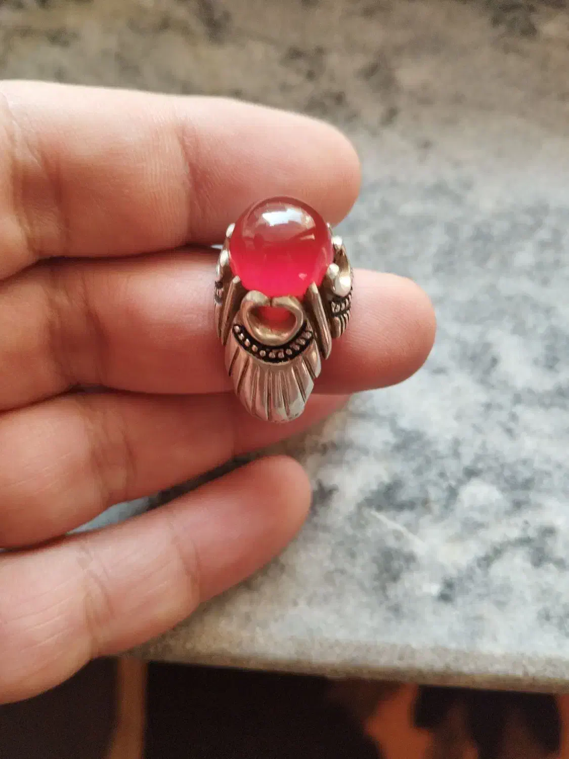 انگشترنقره عقیق|جواهرات|تبریز, |دیوار