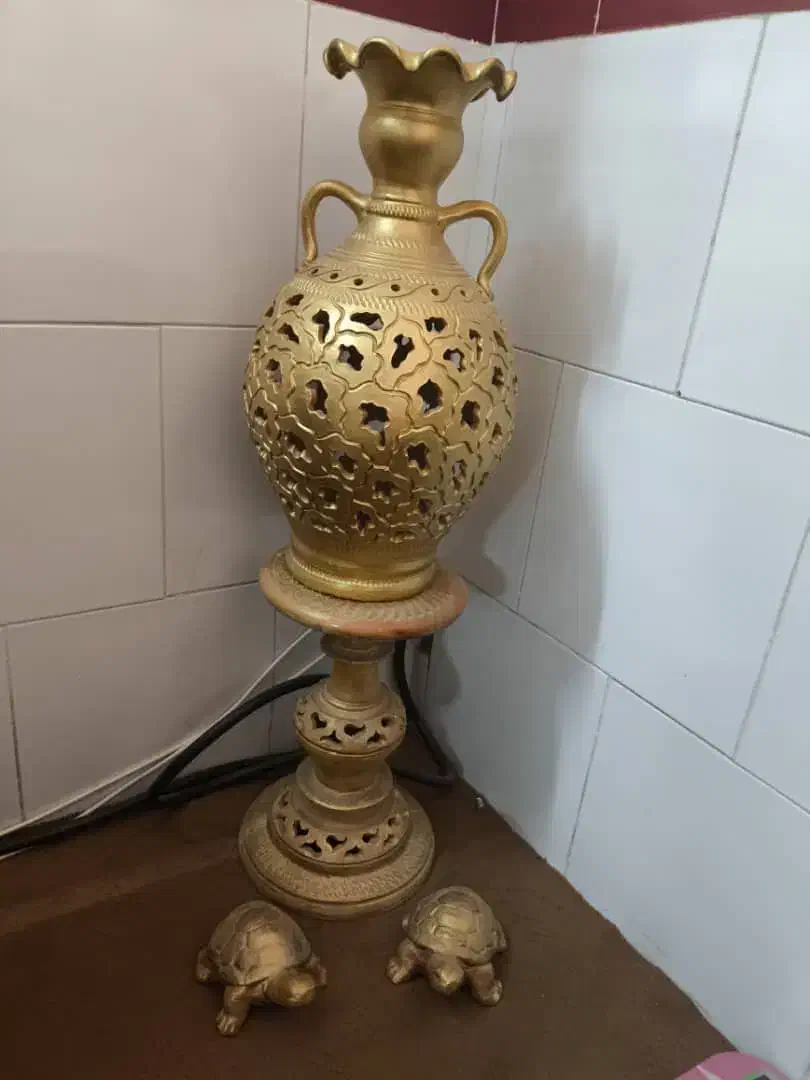 گلدان سفالی|صنایع دستی و سایر لوازم تزئینی|یزد, |دیوار