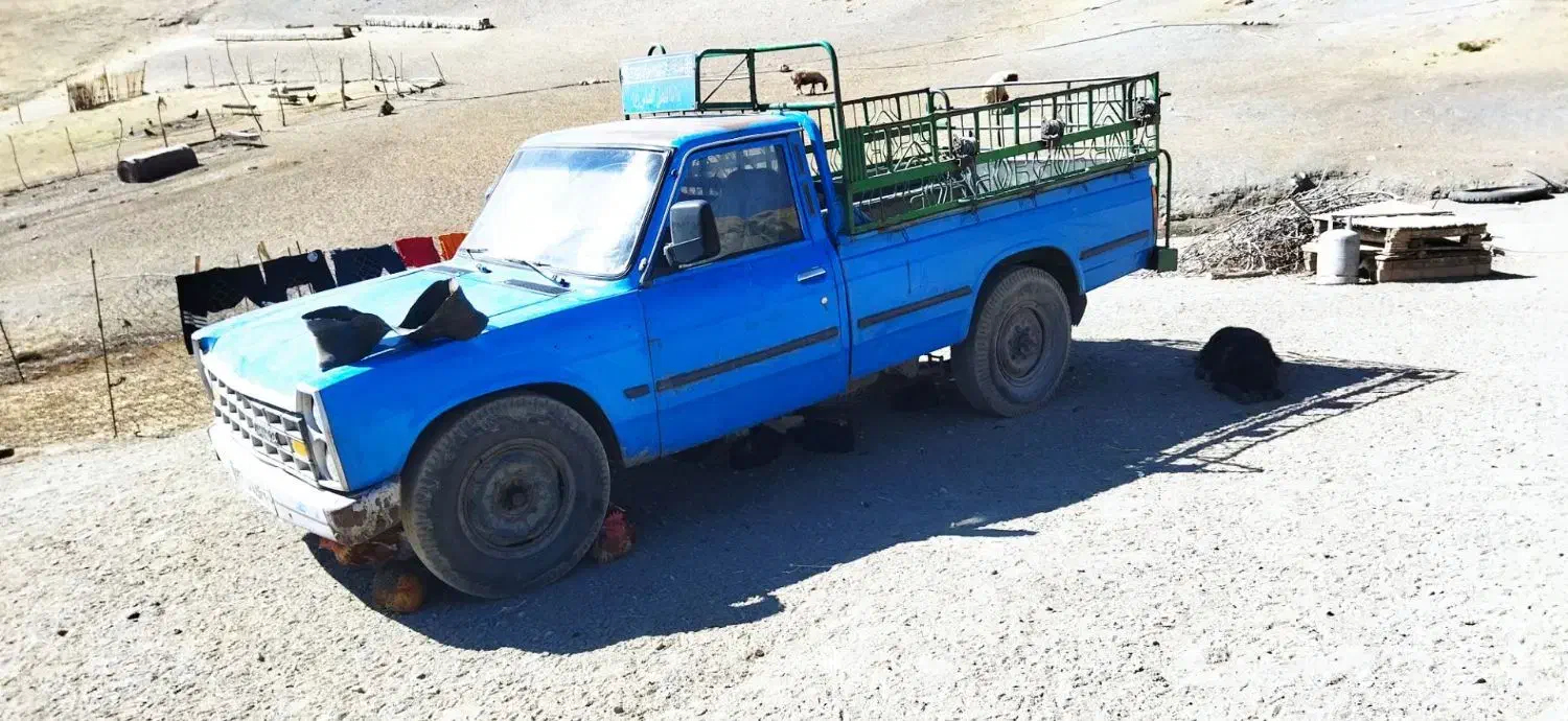 نیسان آبی دوگانه شرکت مدل ۱۳۸۸|خودرو سواری و وانت|شیروان (لرستان), |دیوار