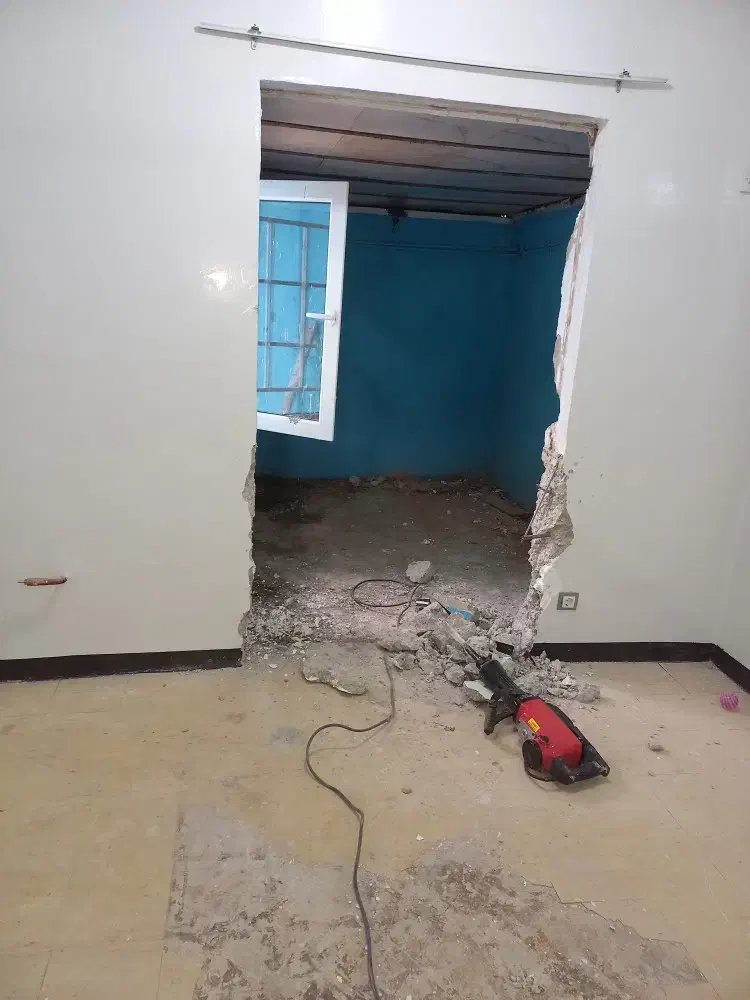دریل تخریب و کارهای خورده کاری ساختمان|خدمات پیشه و مهارت|دوگنبدان, |دیوار