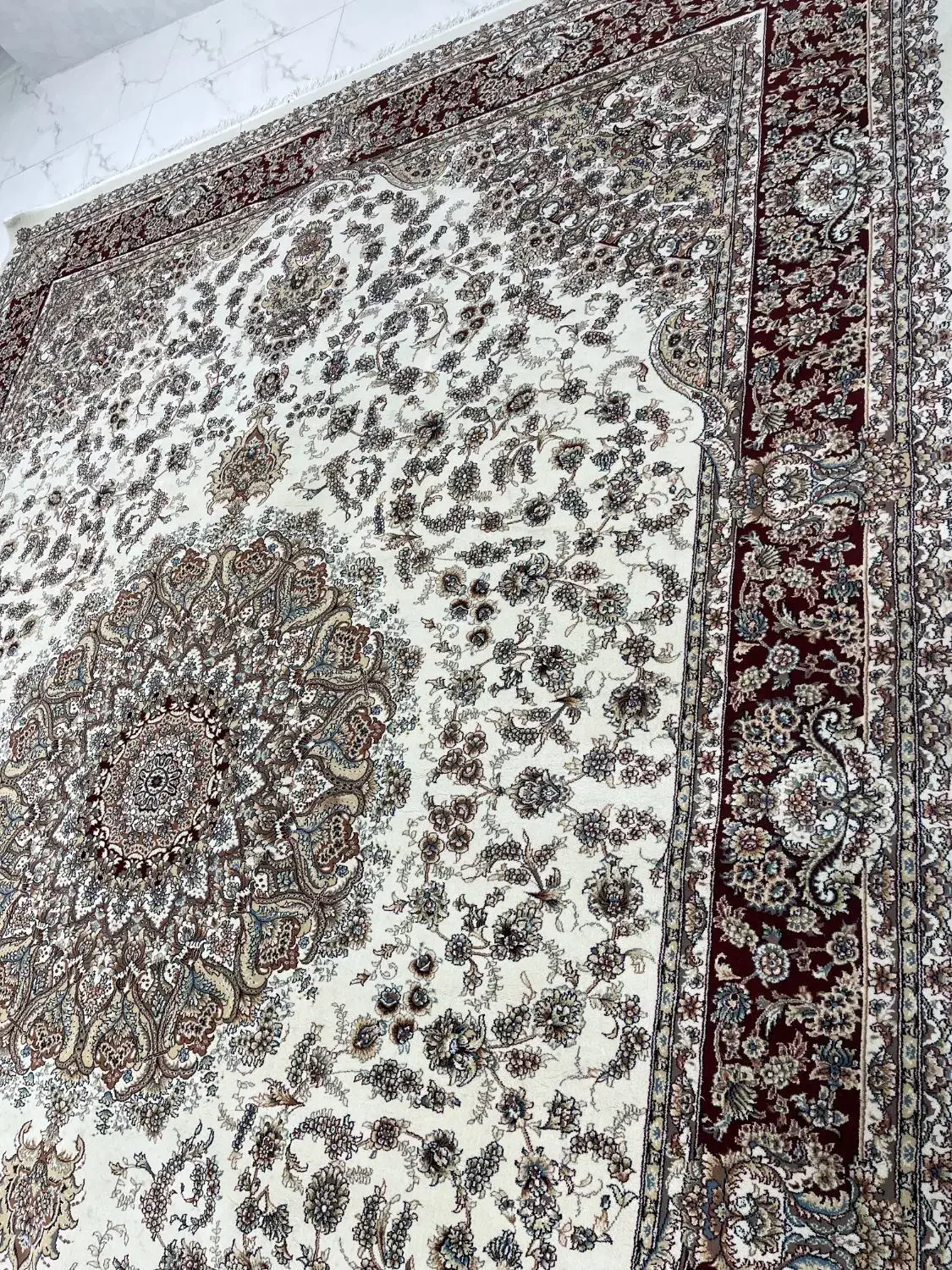 فرش ۱۲ متری|فرش|میانه, |دیوار