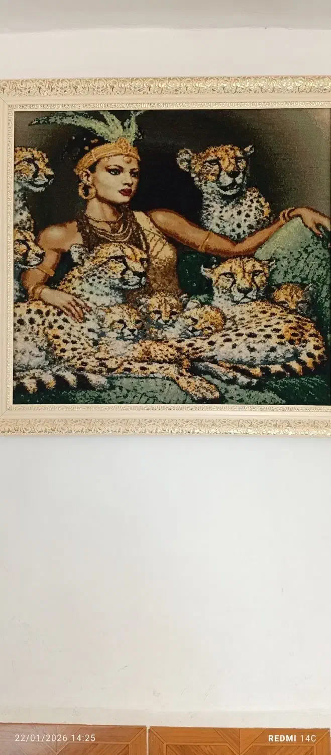 تابلو فرش 9ببر|تابلو فرش|دهگلان, |دیوار