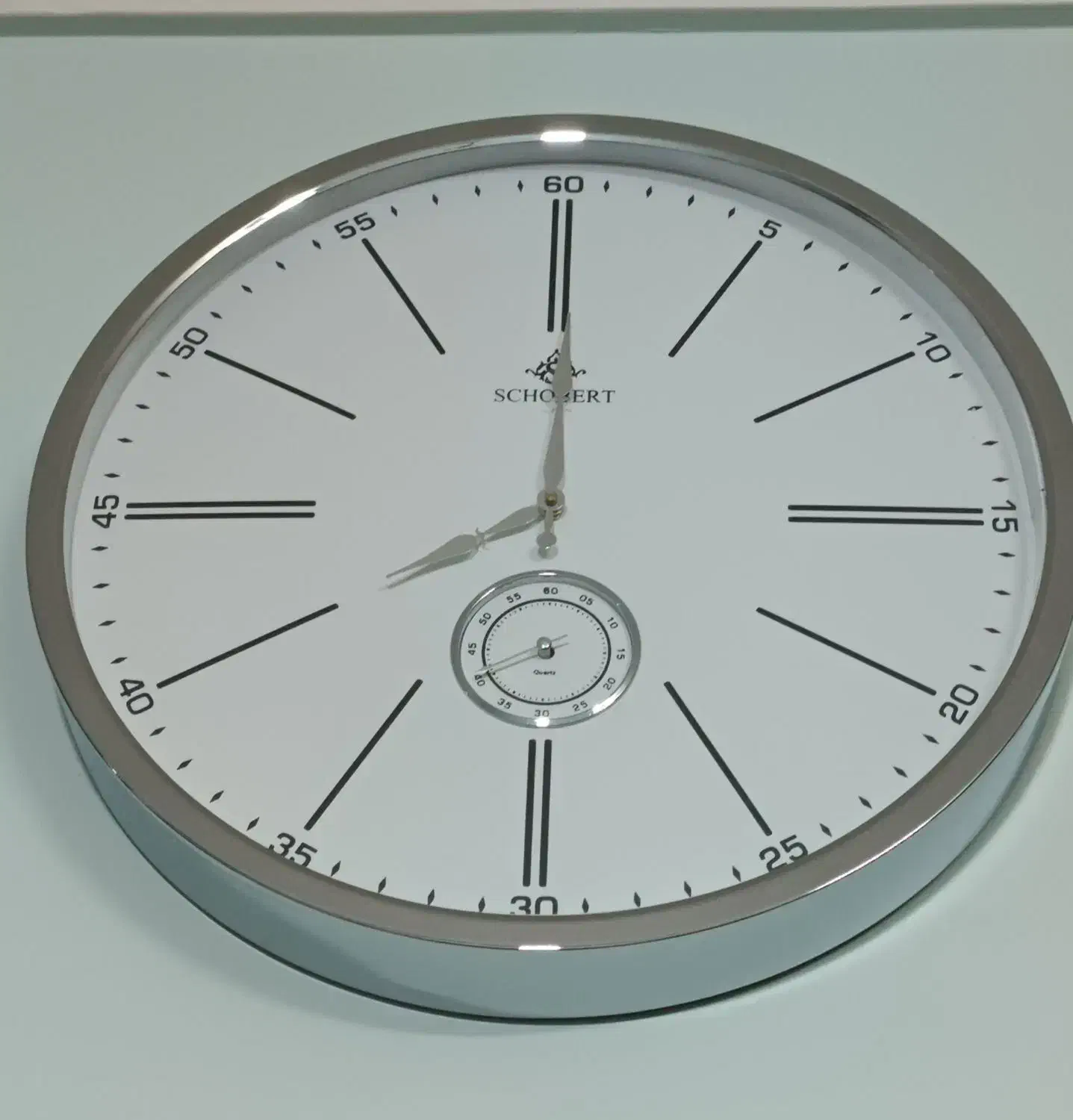 ساعت تمام استیل( شوبرت)|ساعت|خوی, |دیوار