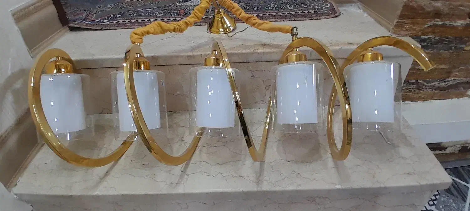 لوستر سقفی|لوستر و چراغ آویز|یزد, |دیوار