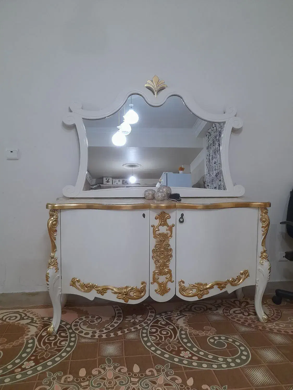 کنسول میز تلوزیون جا کفشی ست|میز تلویزیون|رباط‌کریم, پرندک|دیوار