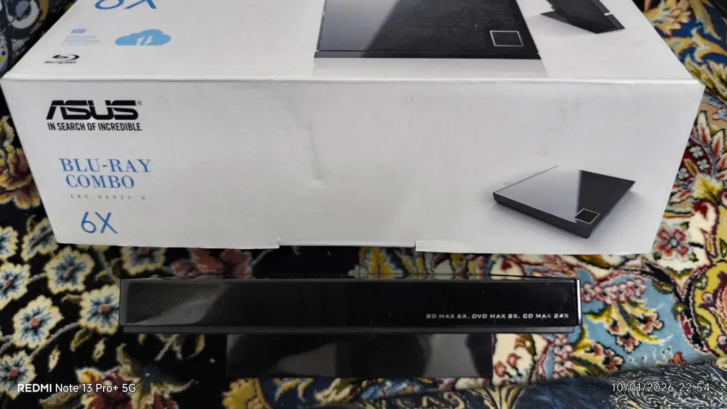 فروش یک عدد Asus Blu-Ray Combo|قطعات و لوازم جانبی رایانه|مشهد, شهرک بهارستان|دیوار