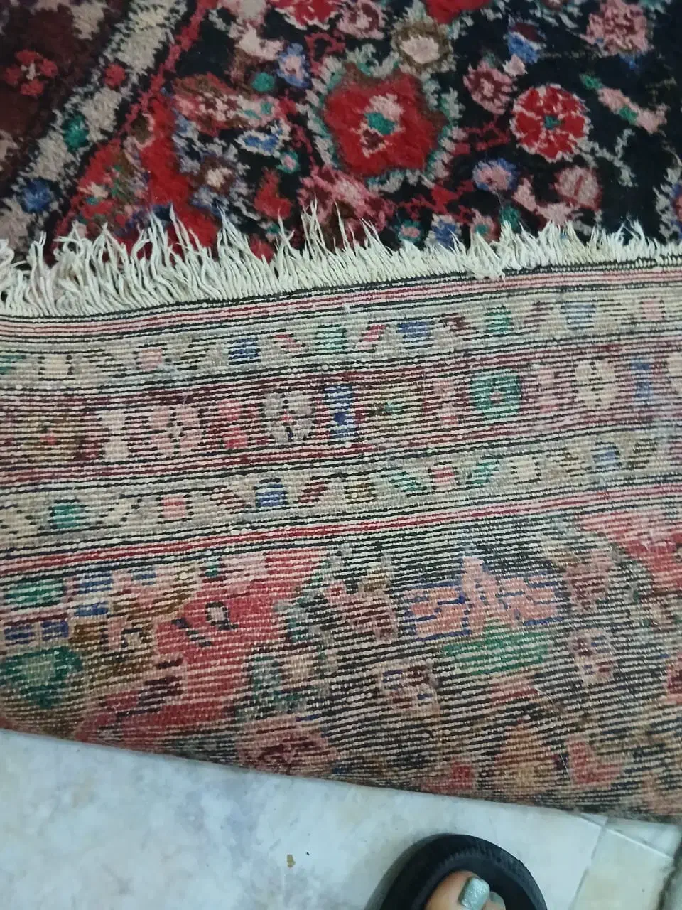 فرش دستبافت بالای صدسال قدمت داره|فرش|کرج, کیانمهر|دیوار