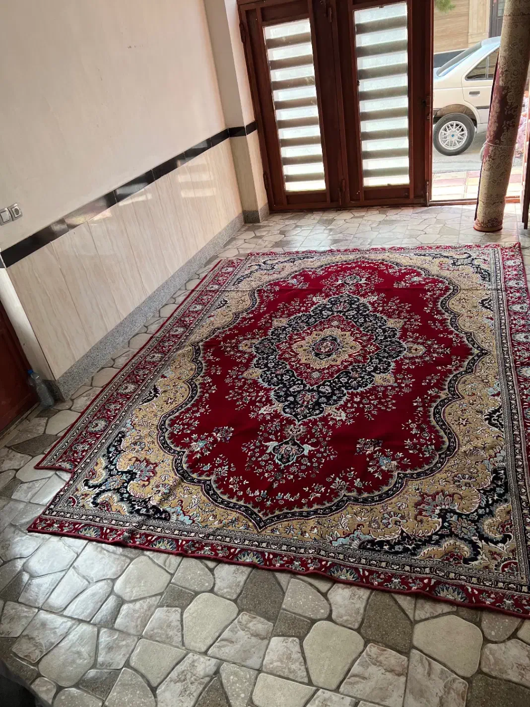 فرش|فرش|قروه, |دیوار