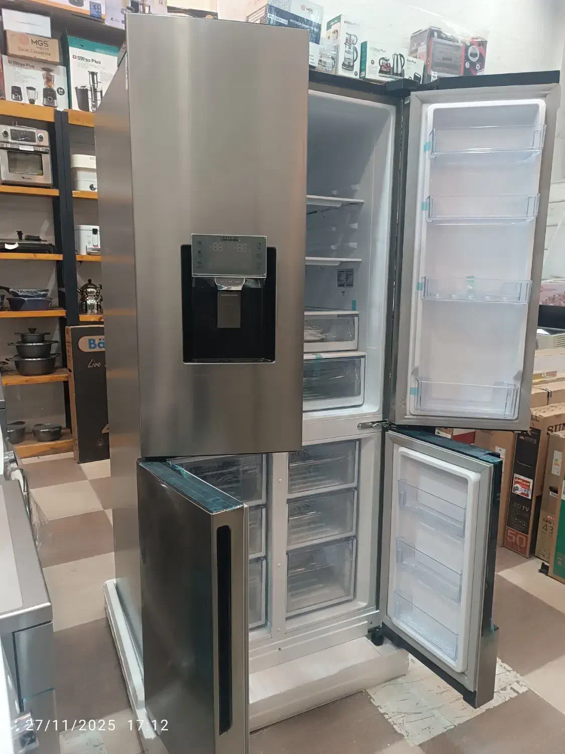 یخچال ساید بای ساید در اقساط ۲۴|یخچال و فریزر|خرم‌آباد, |دیوار