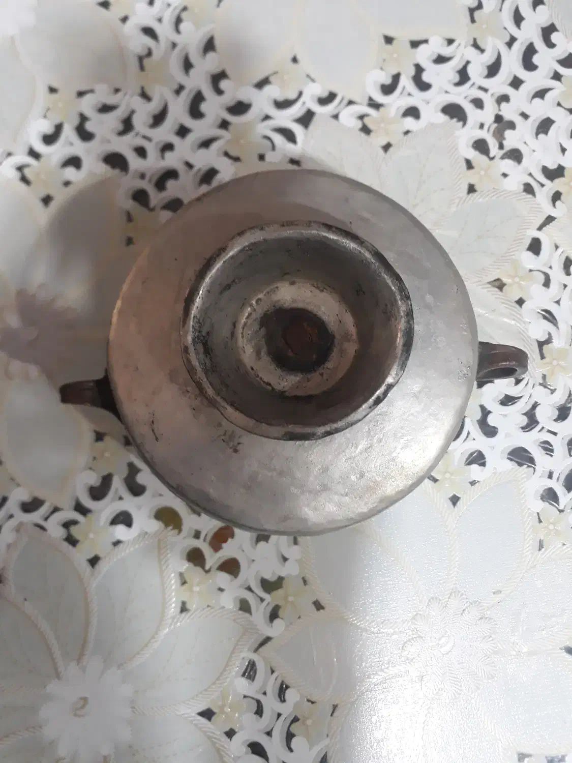 قابلمه ای که یک قرن پیش استفاده میشده|کلکسیون اشیاء عتیقه|ابهر, |دیوار