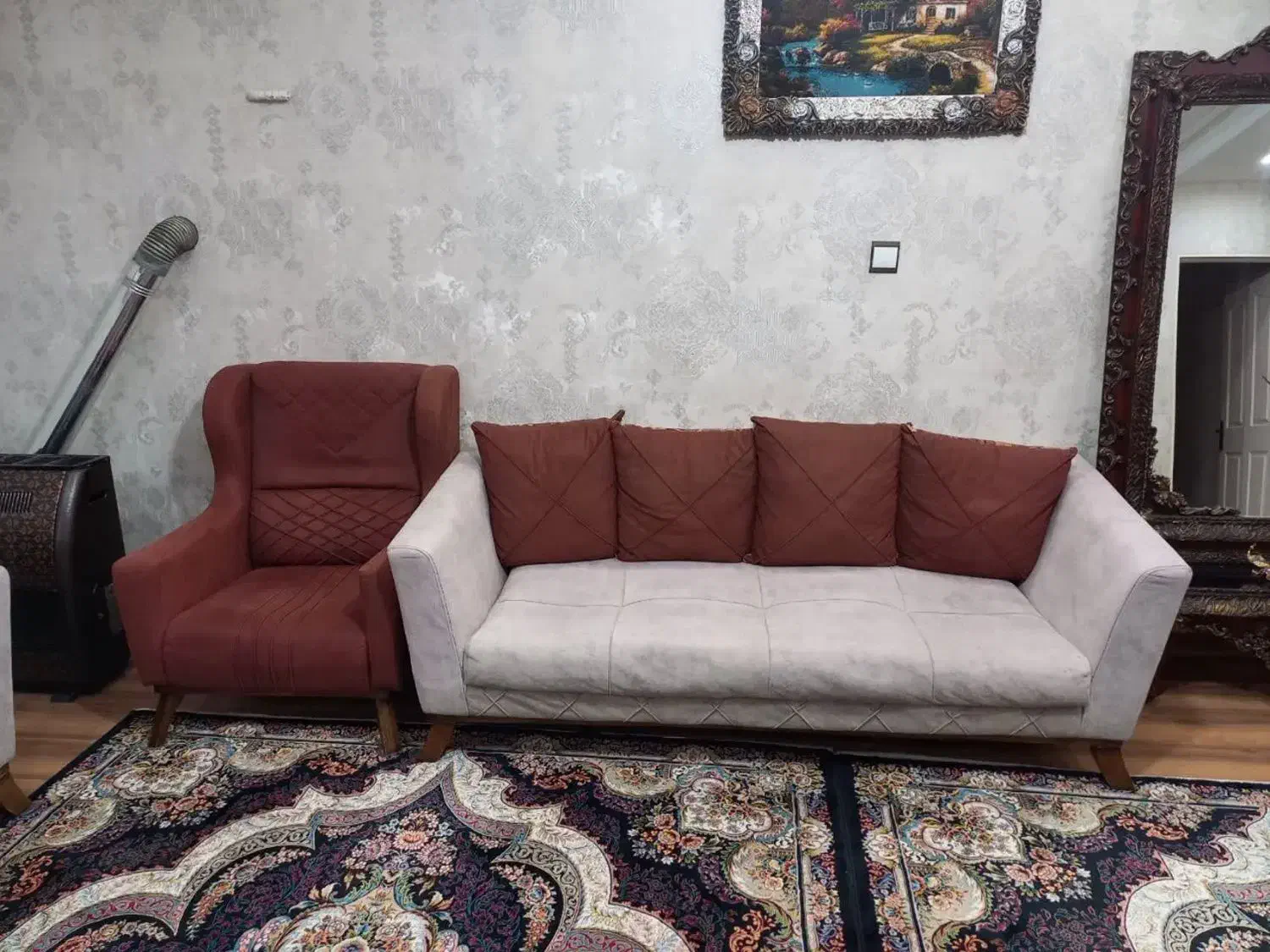 مبل چستر|مبلمان خانگی و میز عسلی|پاکدشت, پاکدشت (مامازند)|دیوار