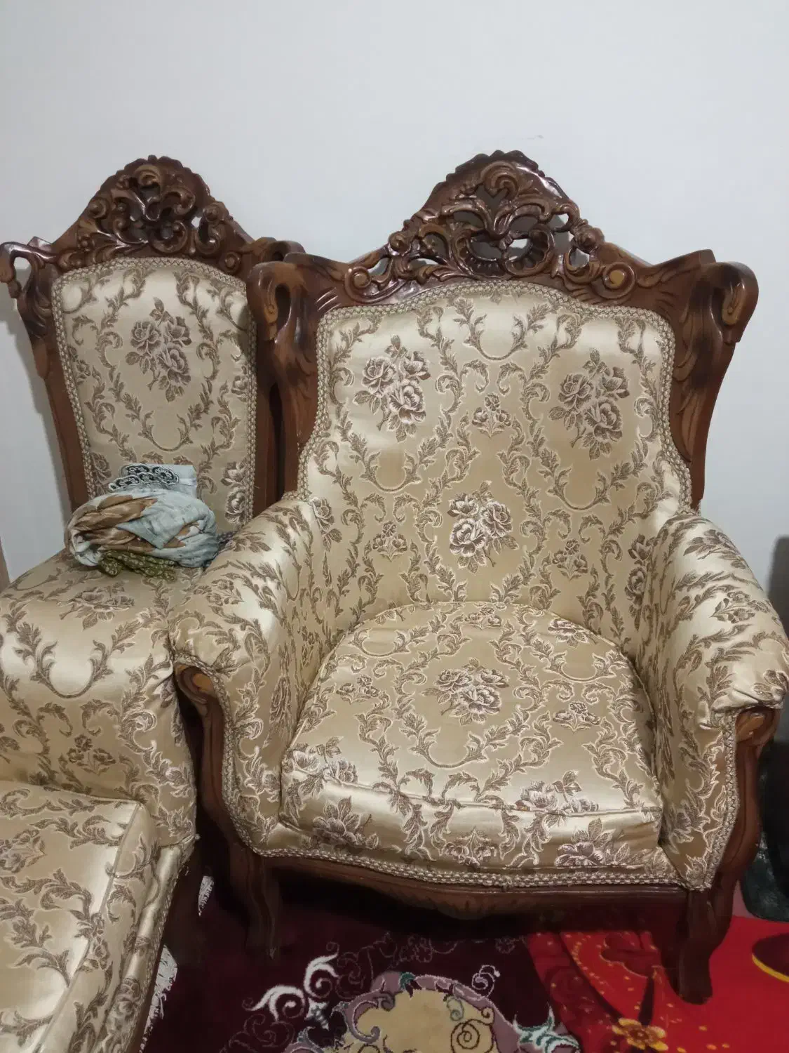 مبل سلطنتی 9نفره‌درحدنو|مبلمان خانگی و میز عسلی|میاندوآب, |دیوار