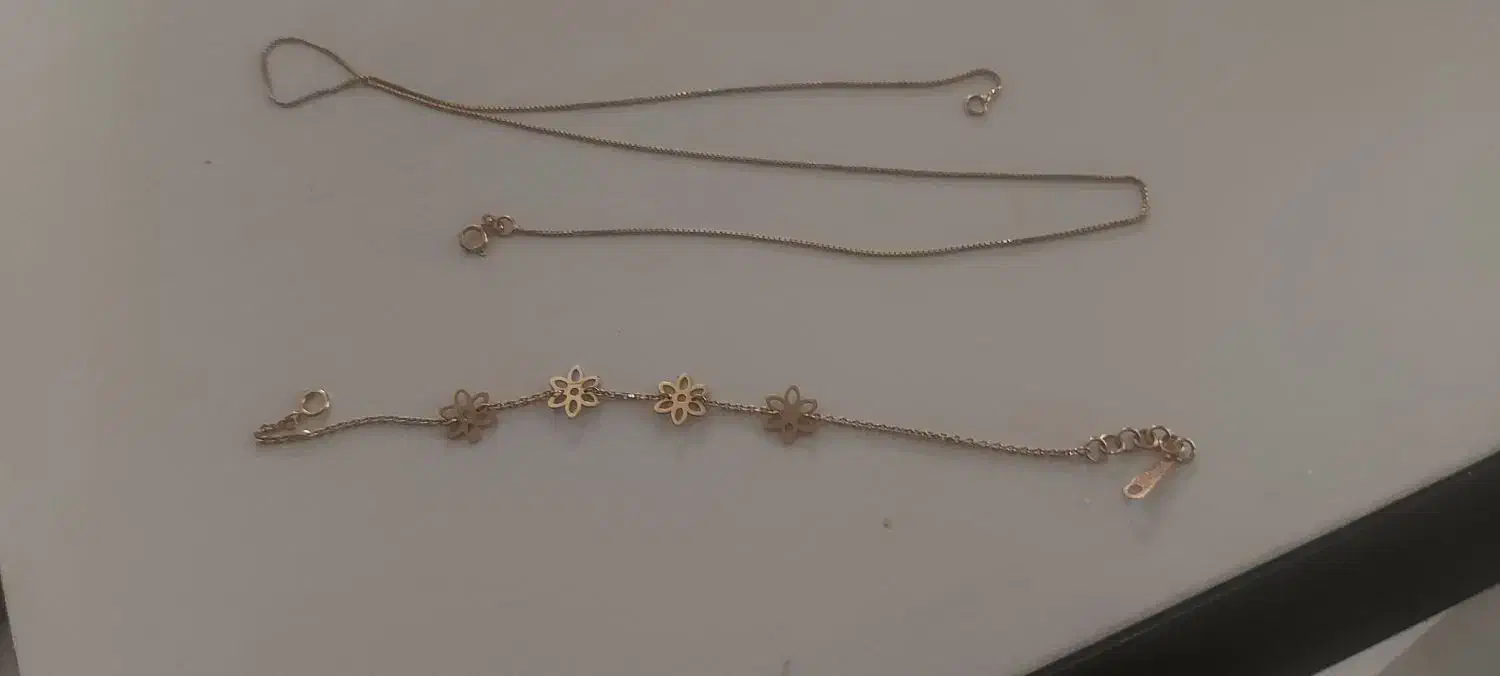 زنجیر و دستبند طلا|جواهرات|همدان, |دیوار