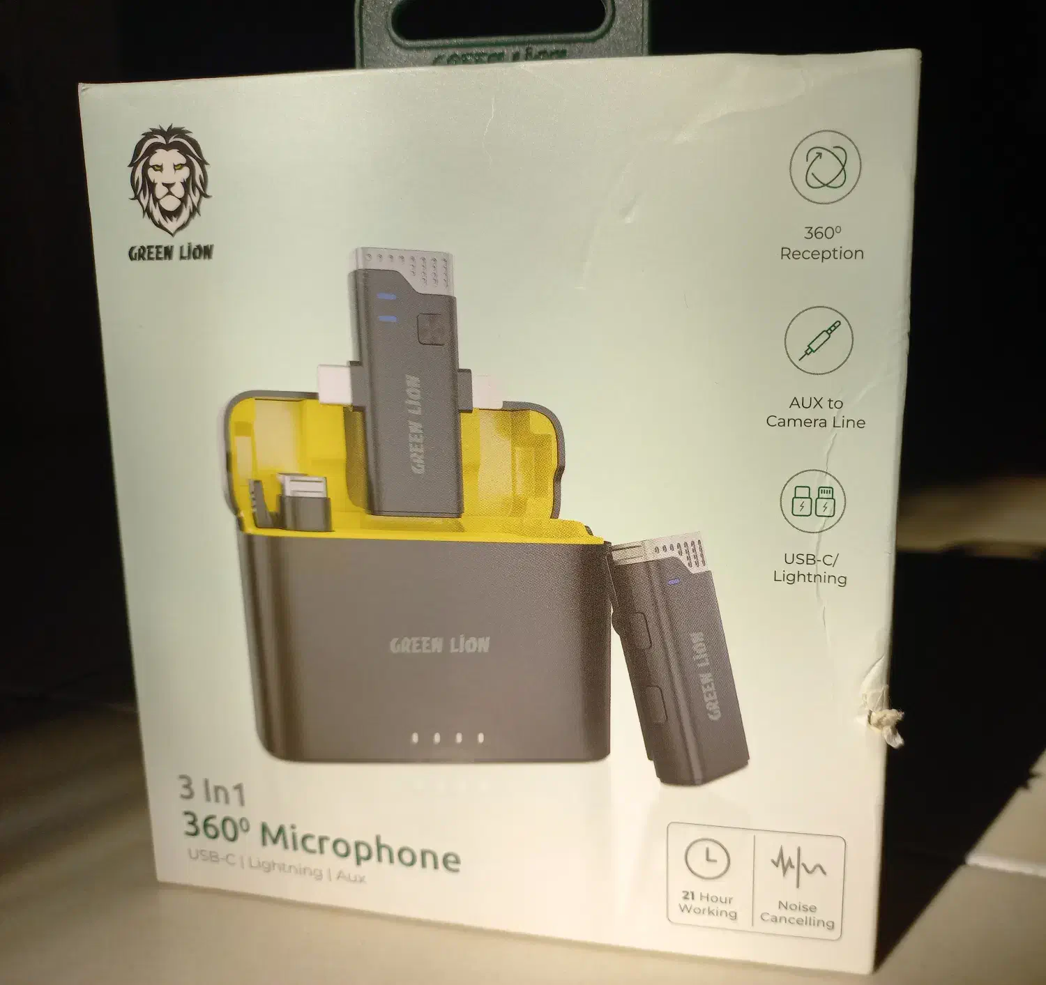 میکروفون گرین لاین مدل 3In1 360|صوتی و تصویری|تهران, سنگلج (شاپور)|دیوار