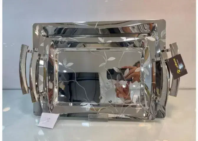 سینی استیل مارک وینکس|ظروف سرو و پذیرایی|شاهینشهر, سعدی جنوبی|دیوار