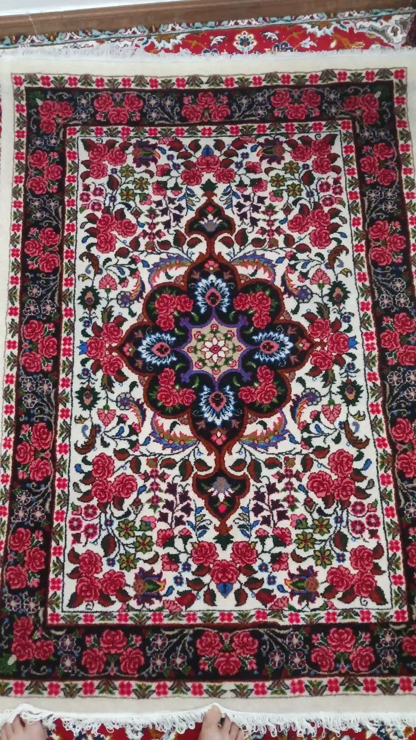 فرش دستبافت گلسرخ|فرش|سنقر, |دیوار