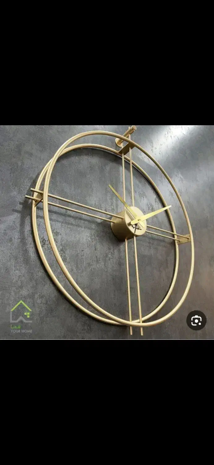 اینه و ساعت ست طلایی|ساعت دیواری و تزئینی|دهگلان, |دیوار