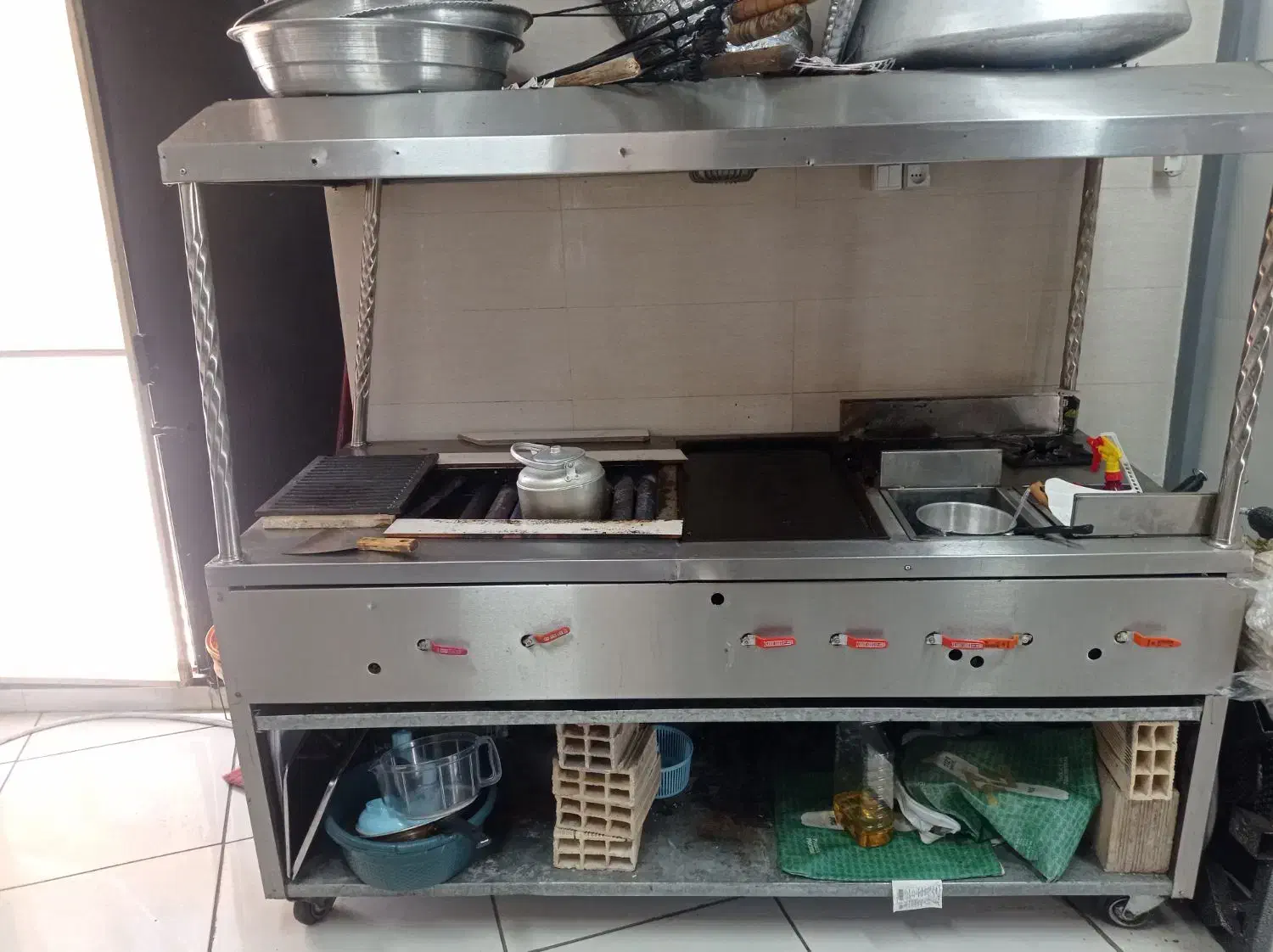 دستگاه سرخ کن ترکیبی|کافیشاپ و رستوران|خوی, |دیوار