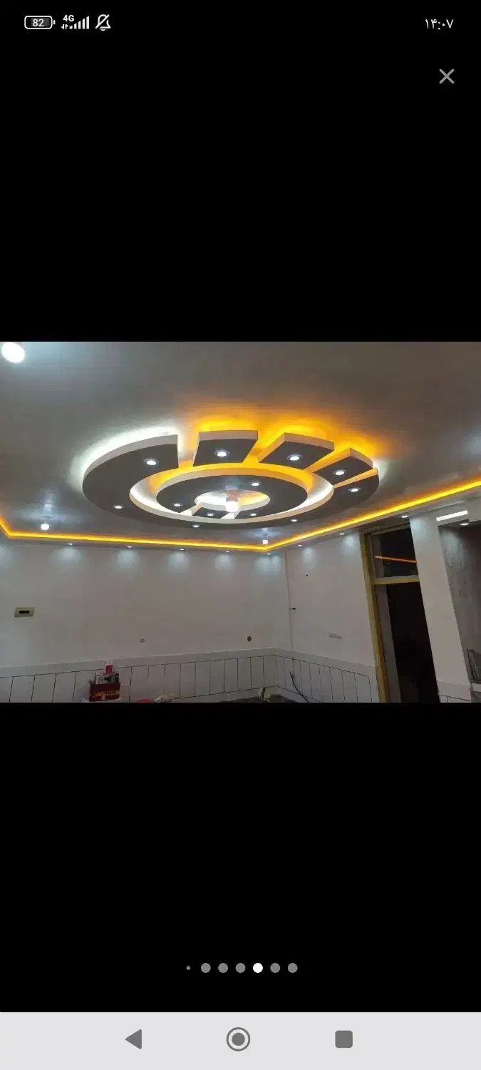 گچبری سفید کاری نقدو اقساط|خدمات پیشه و مهارت|لردگان, |دیوار