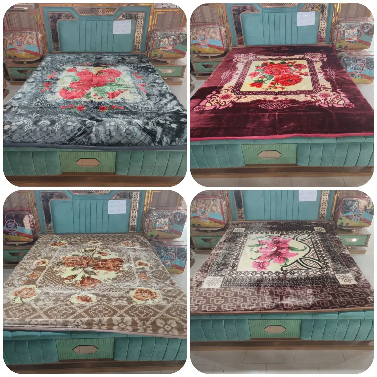 پتو یک نفره و دونفره لوازم خانگی حسینی دولاب|رختخواب، بالش، پتو|قشم, |دیوار