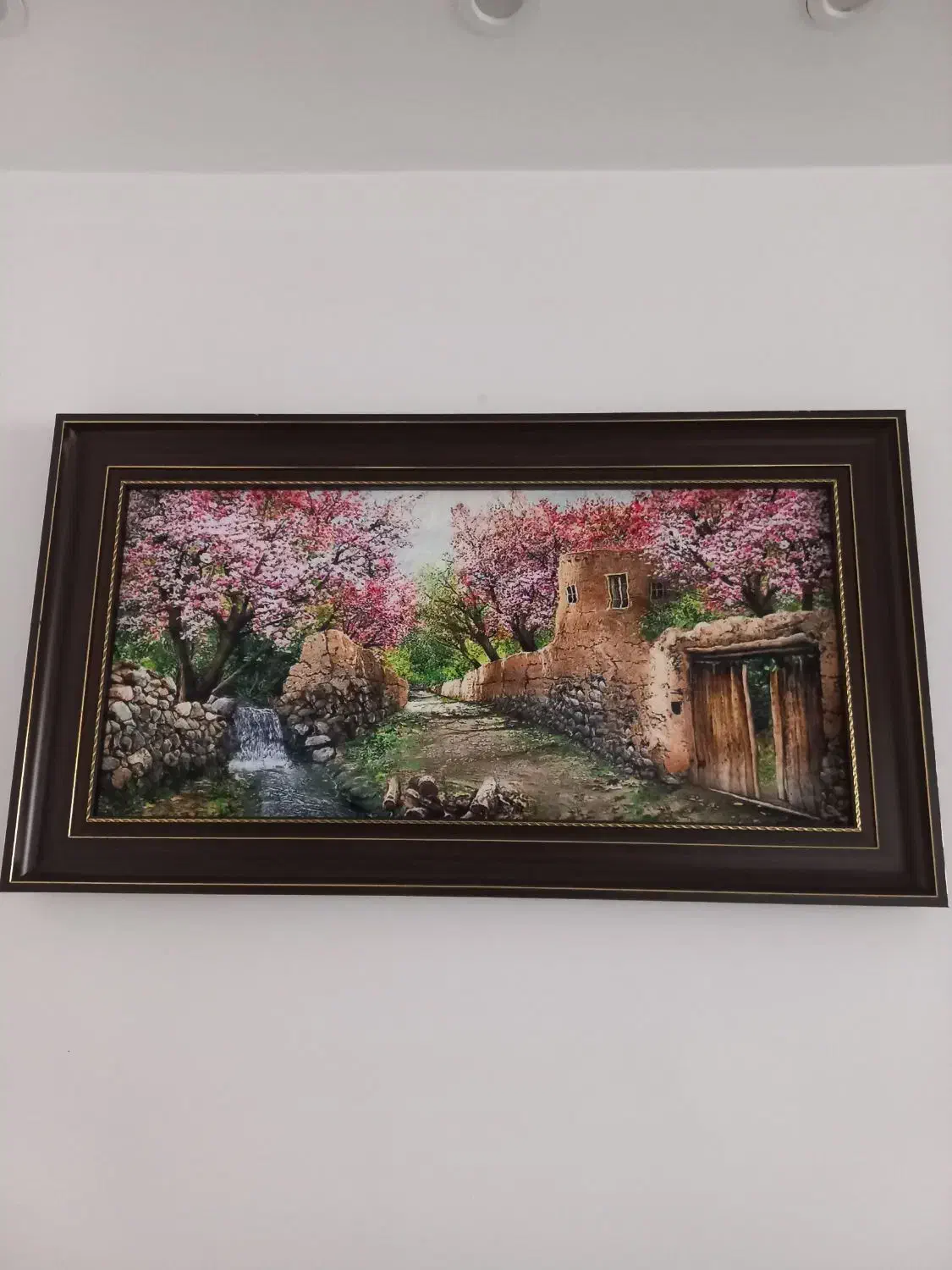 تابلوفرش منظره خوشگل وزیباسایز۱۱۲در۶۳|تابلو فرش|قم, سراجه (۱۵ خرداد)|دیوار