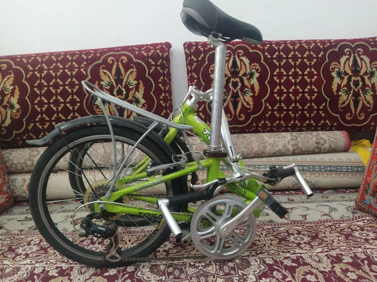 دچرخه تاشو مدل Tosan|دوچرخه، اسکیت، اسکوتر|بیرجند, |دیوار