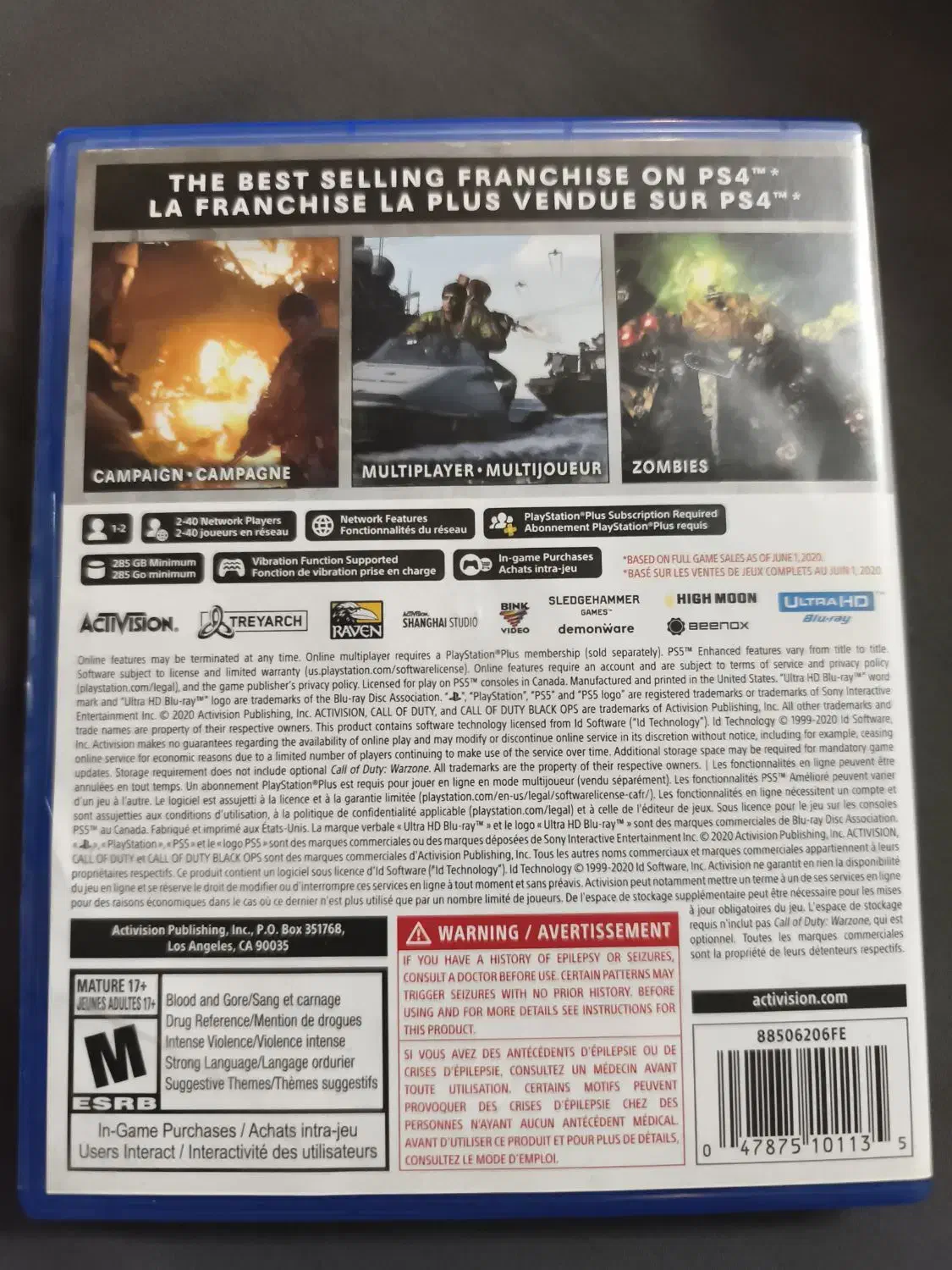 کالاف دیوتی کلد وار ps5 call of duty cold war|کنسول، بازی ویدئویی و آنلاین|تهران, شیراز|دیوار