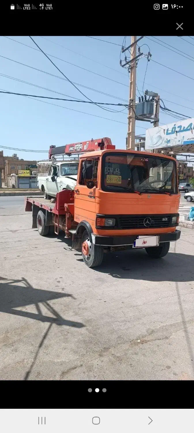 جرثقیل خاور|خودرو سنگین|ابریشم, |دیوار