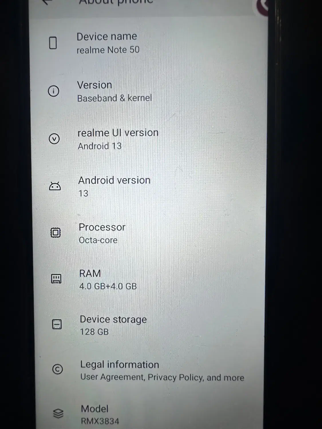 ریلمی Note 50|موبایل|تهران, تجریش|دیوار
